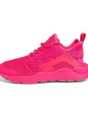 Nike Air Huarache Run Ultra Breathe Hot Pink Neon Running Sneaker Shoes 10
